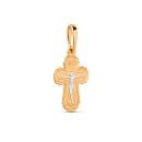 Крест из красного золота