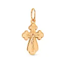 Крест из красного золота