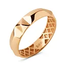 Кольцо из красного золота