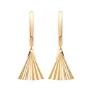 Серьги из красного золота