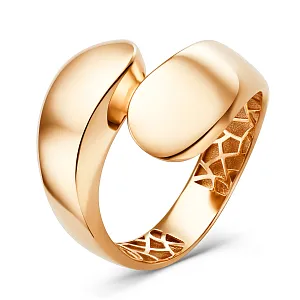 Кольцо из красного золота