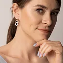 Серьги из красного золота