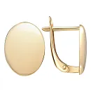 Серьги из красного золота