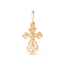 Крест из красного золота