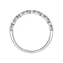 Кольцо из белого золота с бриллиантами