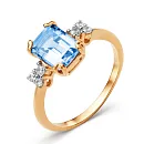 Кольцо из красного золота