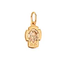 Крест из красного золота