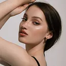 Серьги из красного золота