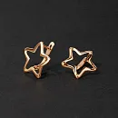 Серьги из красного золота