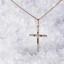 Подвеска из красного золота