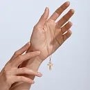 Крест из красного золота