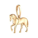 Подвеска из красного золота