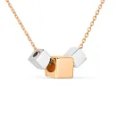 Колье из красного золота