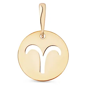 Подвеска из красного золота