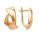 Серьги из красного золота