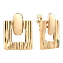 Серьги из красного золота