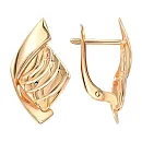 Серьги из красного золота