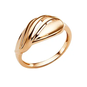 Кольцо из красного золота