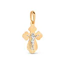 Крест из красного золота