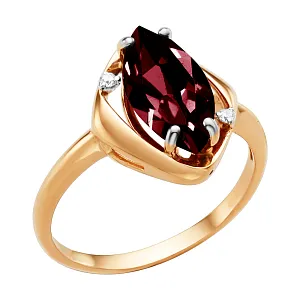 Кольцо из красного золота