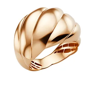 Кольцо из красного золота