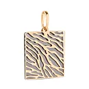 Подвеска из красного золота