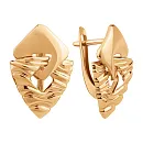 Серьги из красного золота