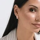 Серьги из красного золота