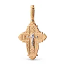 Крест из красного золота
