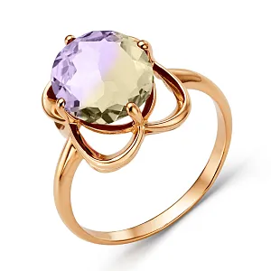 Кольцо из красного золота