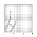 Подвеска из красного золота с бриллиантами