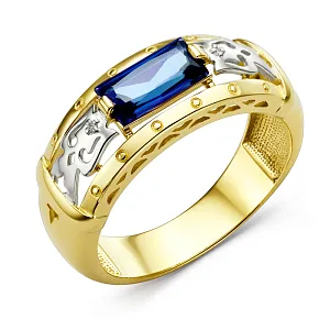 Кольцо из желтого золота