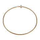 Браслет из красного золота с фианитами