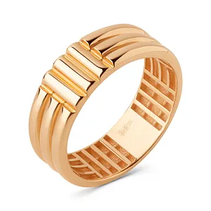 Кольцо из красного золота