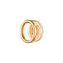 Подвеска из красного золота с бриллиантом