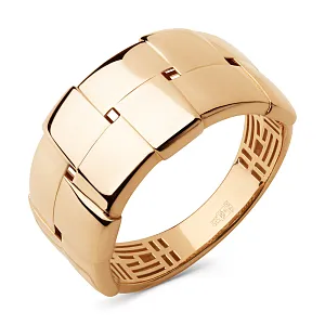 Кольцо из красного золота