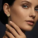 Серьги из желтого золота