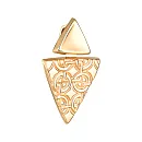 Подвеска из красного золота