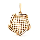 Подвеска из красного золота