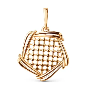 Подвеска из красного золота