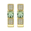 Серьги из желтого золота