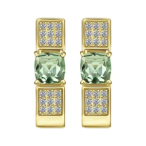 Серьги из желтого золота