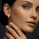 Серьги из красного золота