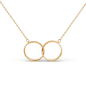 Колье из красного золота