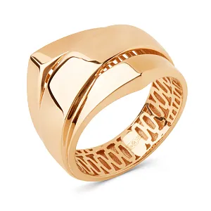 Кольцо из красного золота