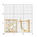 Серьги из красного золота