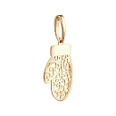 Подвеска из красного золота