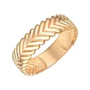 Кольцо из красного золота