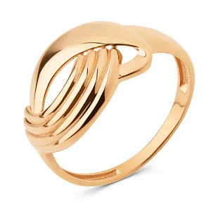 Кольцо из красного золота