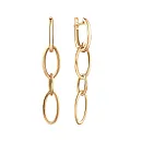 Серьги из красного золота